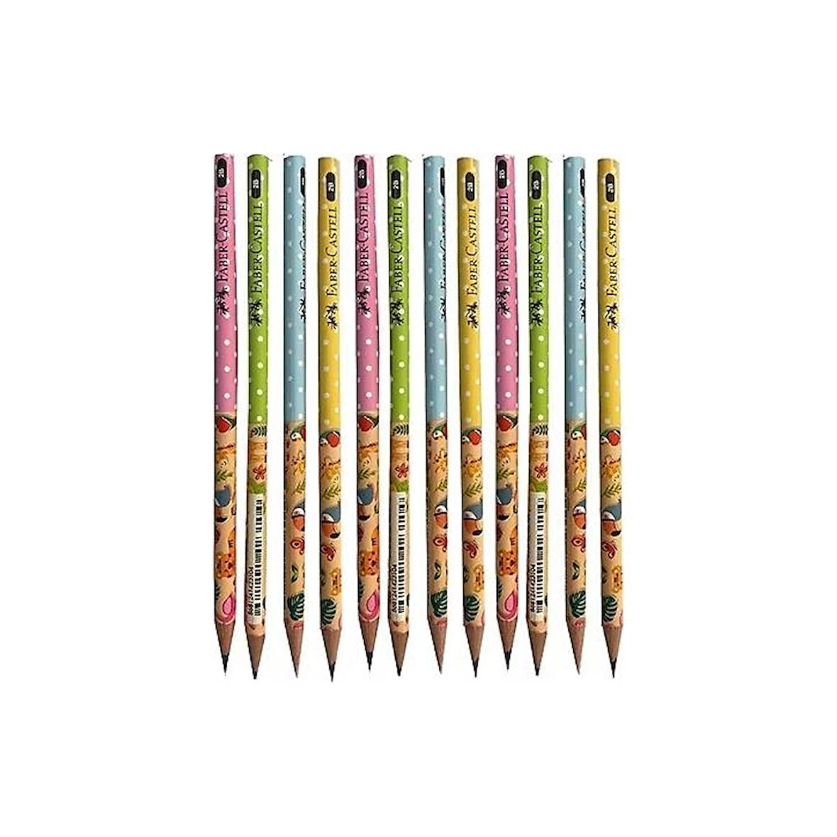 Faber Castell Sevimli Dostlar Kurşun Kalem 2B 5244000059000