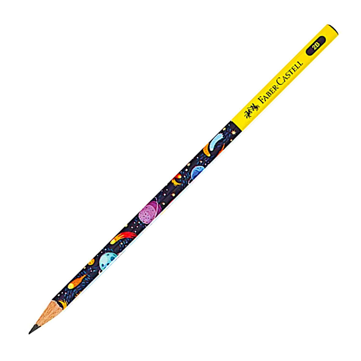 Faber-Castell Uzay Macerası 2B Yuvarlak Kurşun Kalem 1 Adet