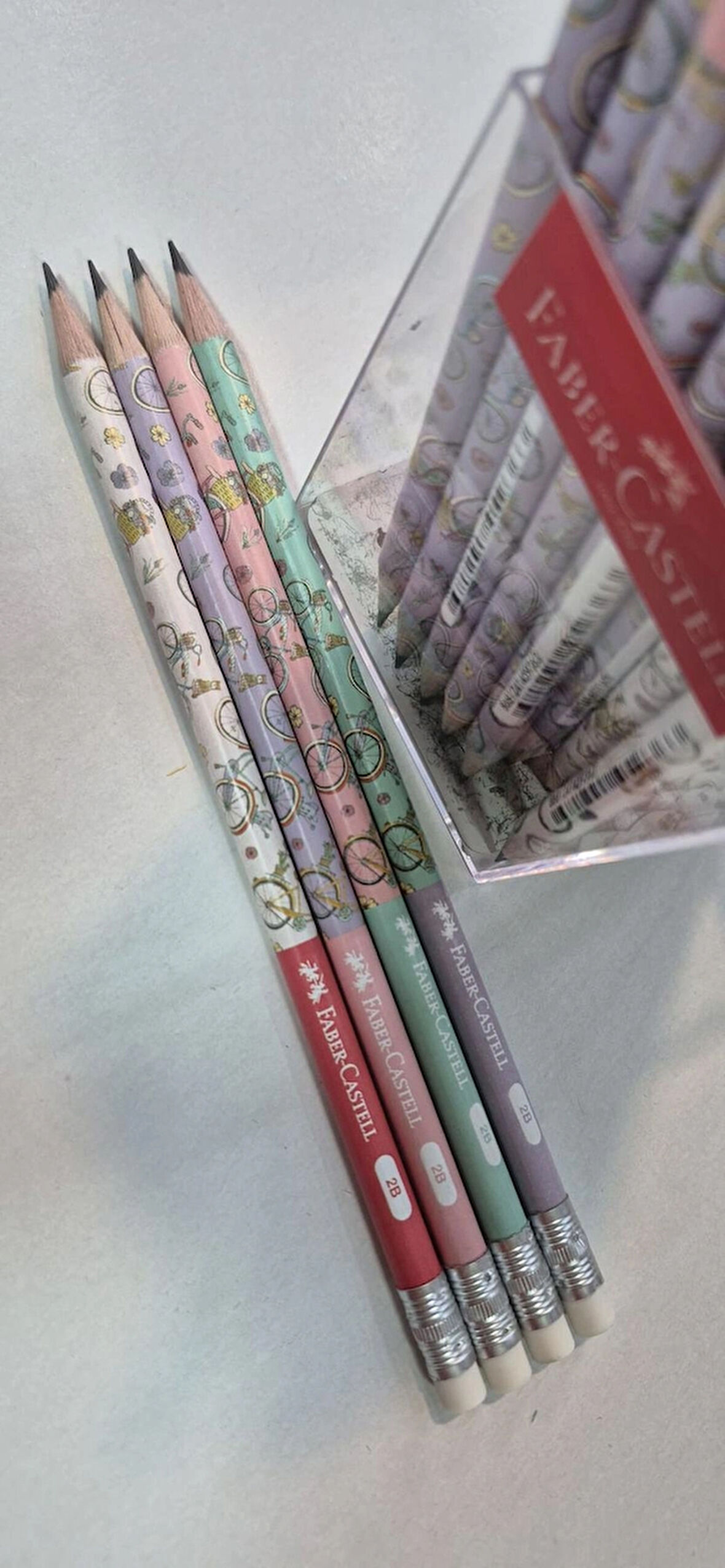 Faber Castell Bisiklet Modeli 2B Kurşun Kalem 12 Adet