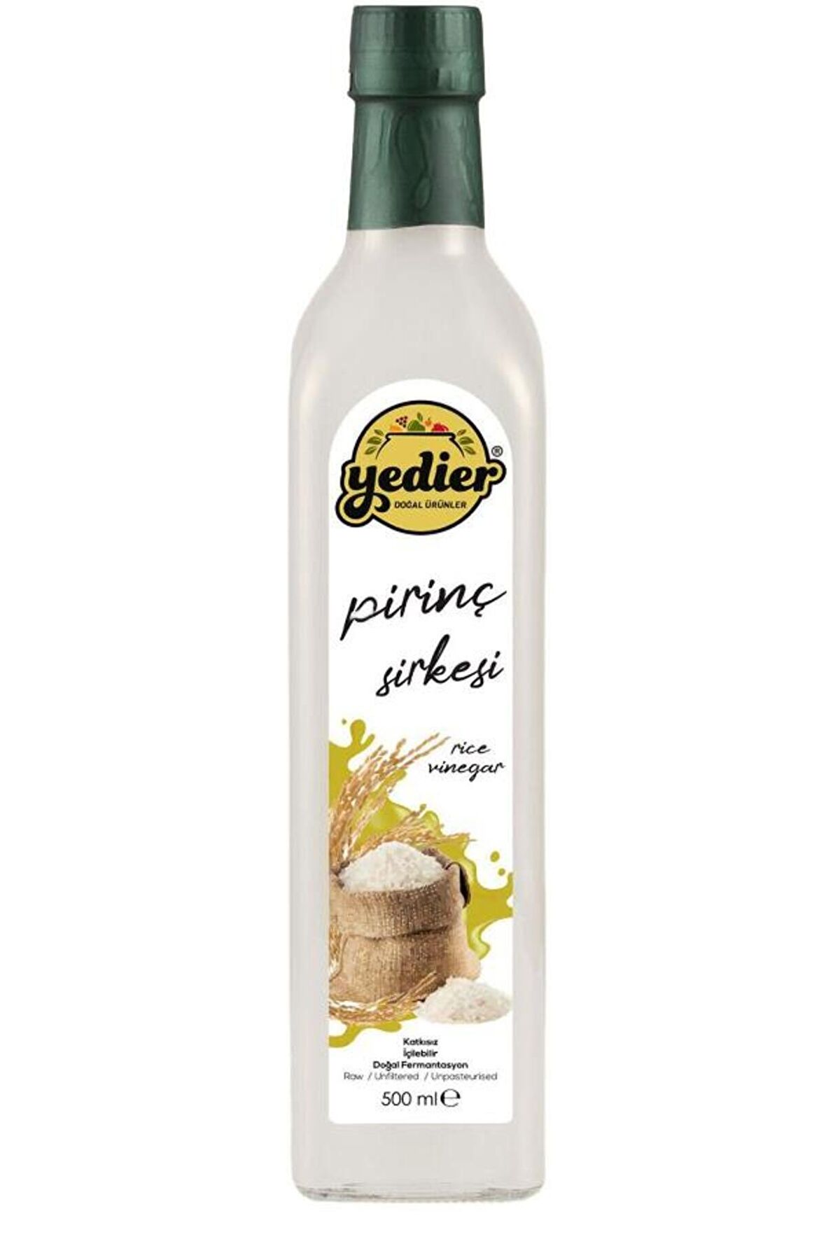 Yedier Pirinç Sirkesi 500 ml