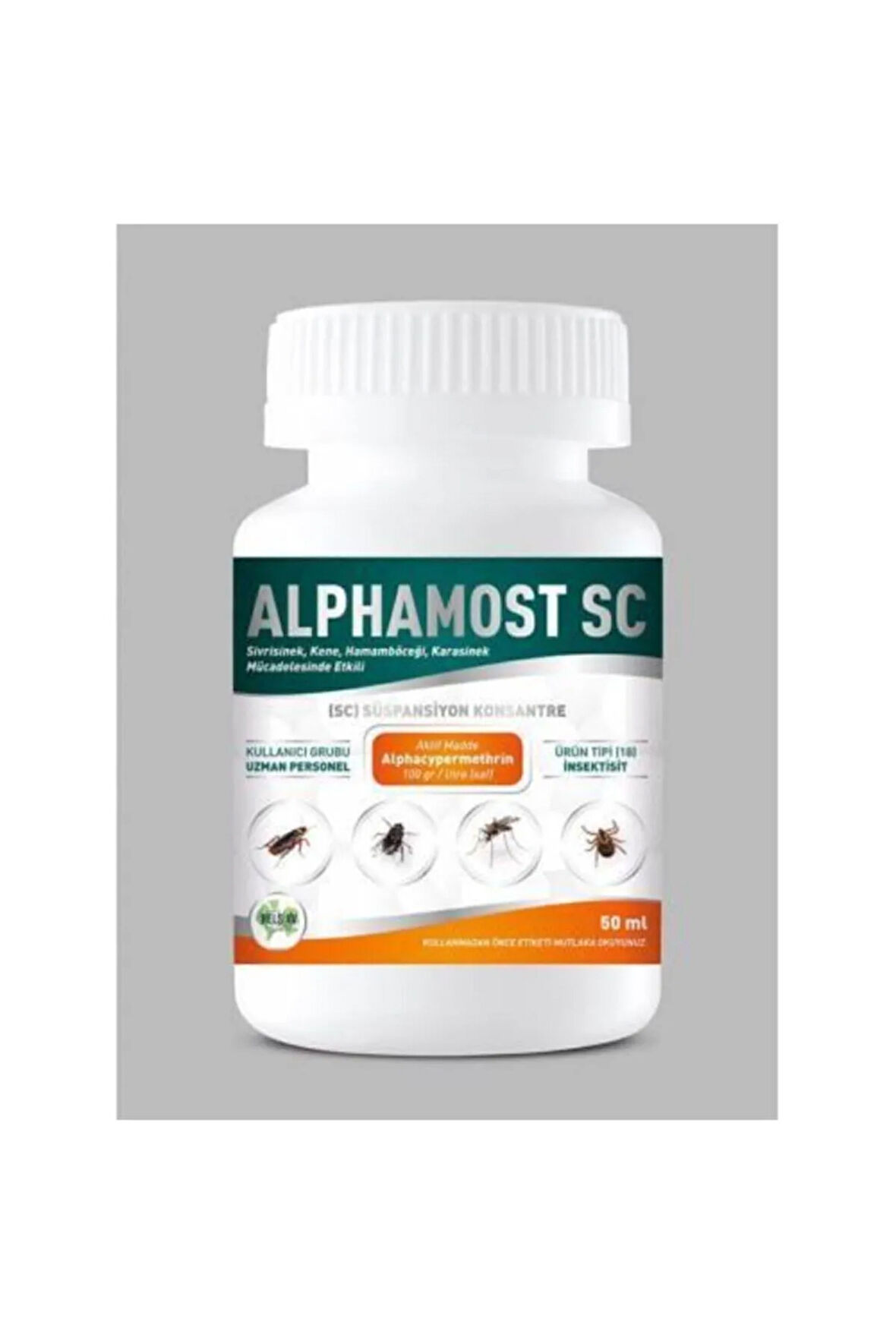 Alphamost Sc50 50ml Hamamböceği Ve Tüm Haşereler Için Kokusuz Ilaç