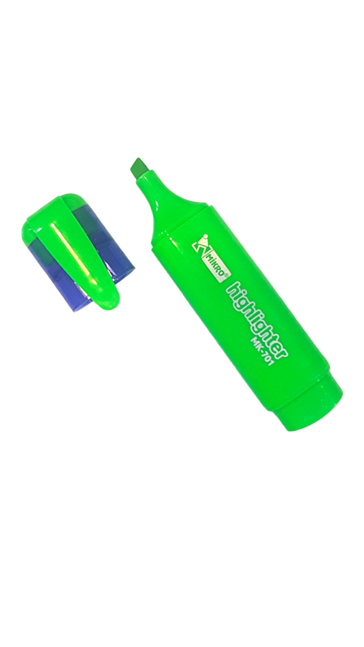 701Y-MIKRO 701-12 YESIL FOSFORLU KALEM 12 LI