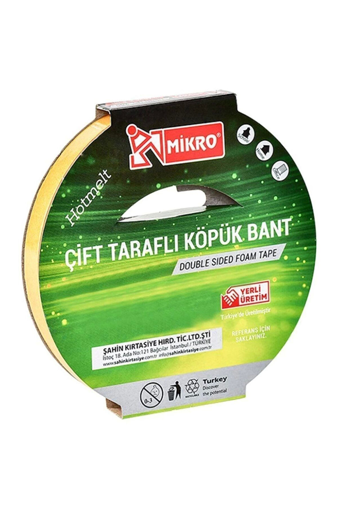 MİKRO NO 205 48 MM*5 MT KÖPÜK BANT