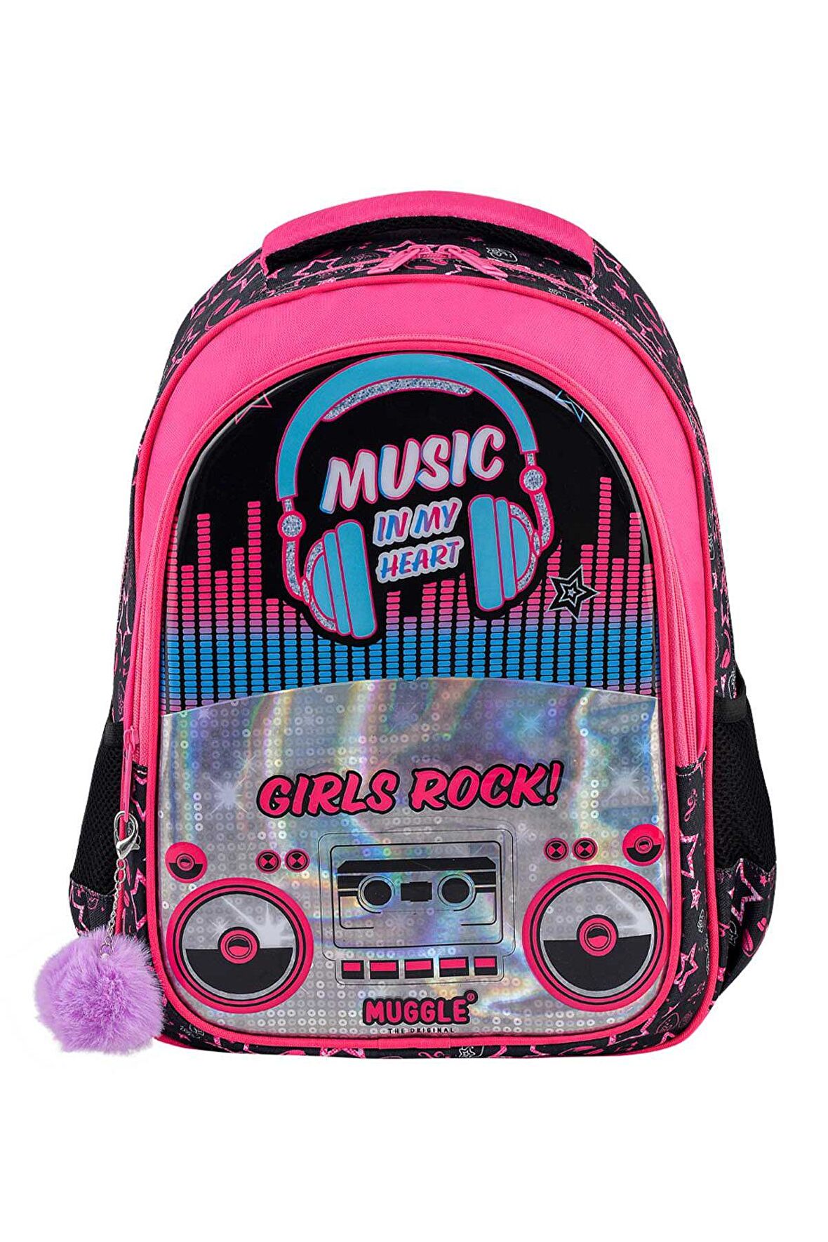 Erkek Çocuk Muggle Music Çocuk İlkokul Çantası MU7143