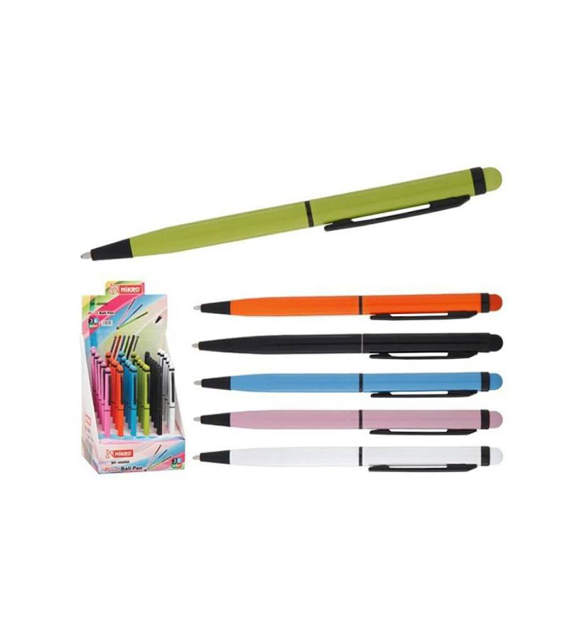 Mikro Tükenmez Kalem 30 LU BP-1011-30-PKT