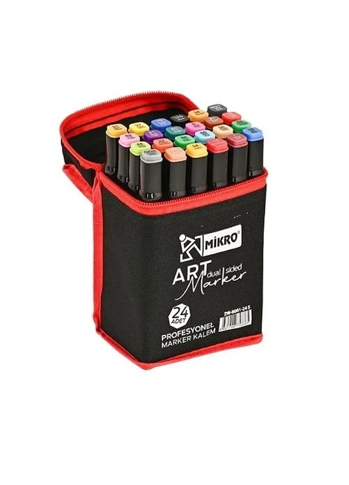 MİKRO N24 LÜ ÇİFT TARAFLI MARKER KALEM