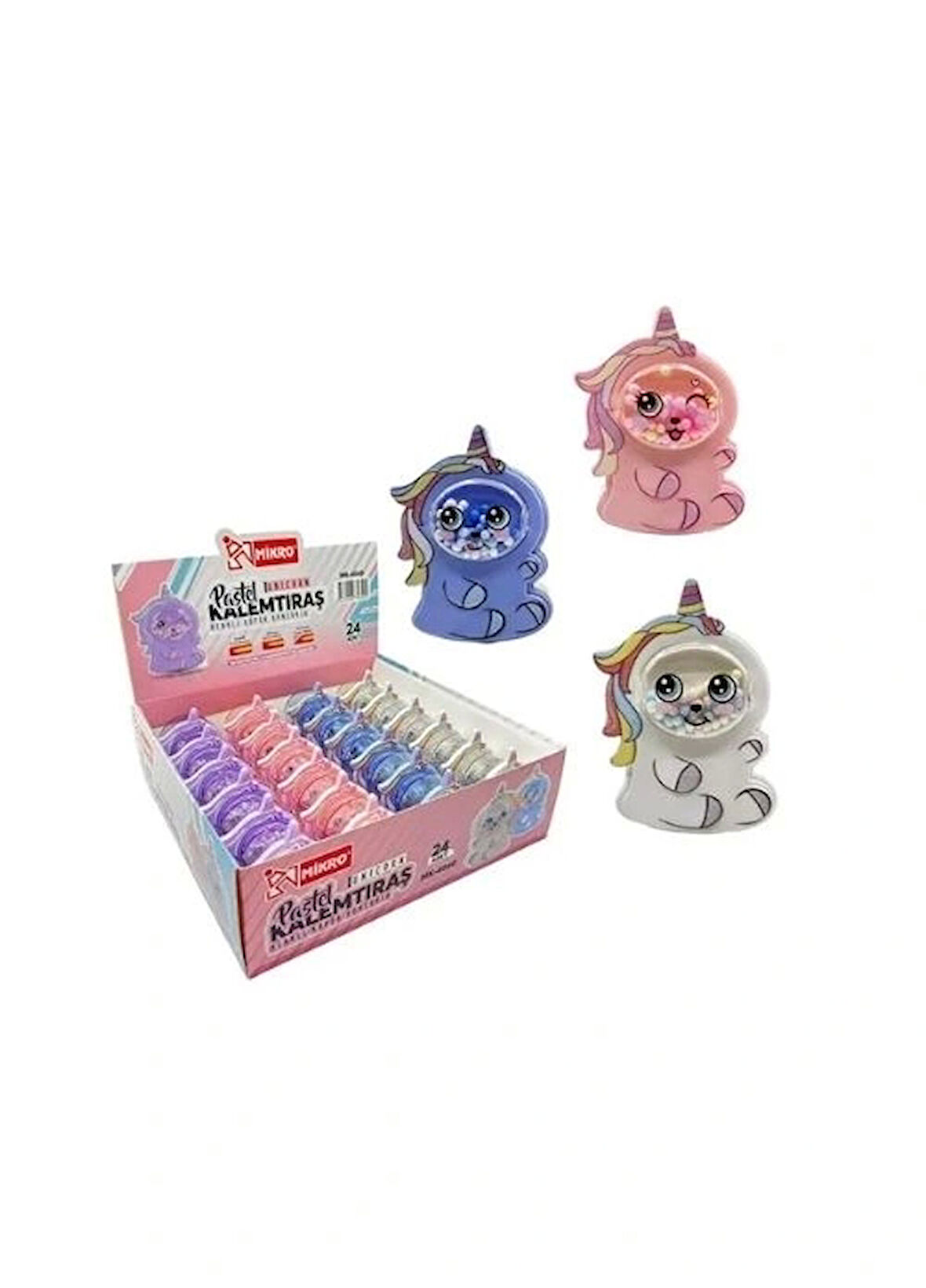 Mikro Yunicorn Çit Hazneli Kalemtıraş