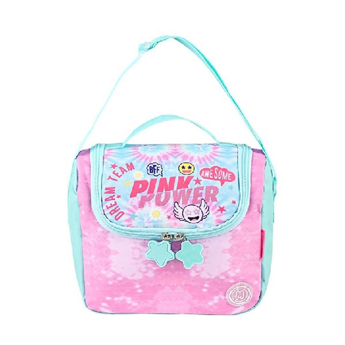 Muggle Tek Bölmeli Pink Power Termoslu Beslenme Çantası (MU-5772)