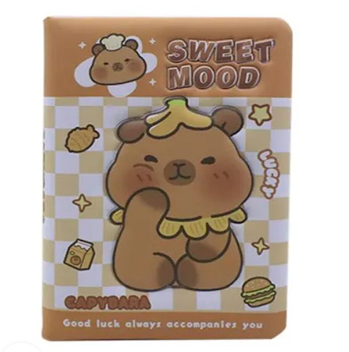 Mikro Puffy Cipper Beaver Not Defteri 13x18cm