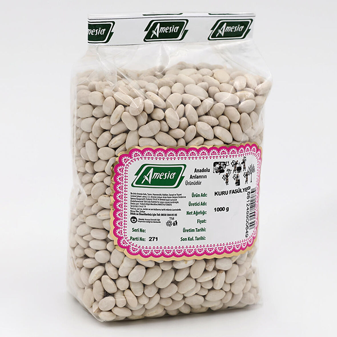 KURU FASULYE 1000 G.