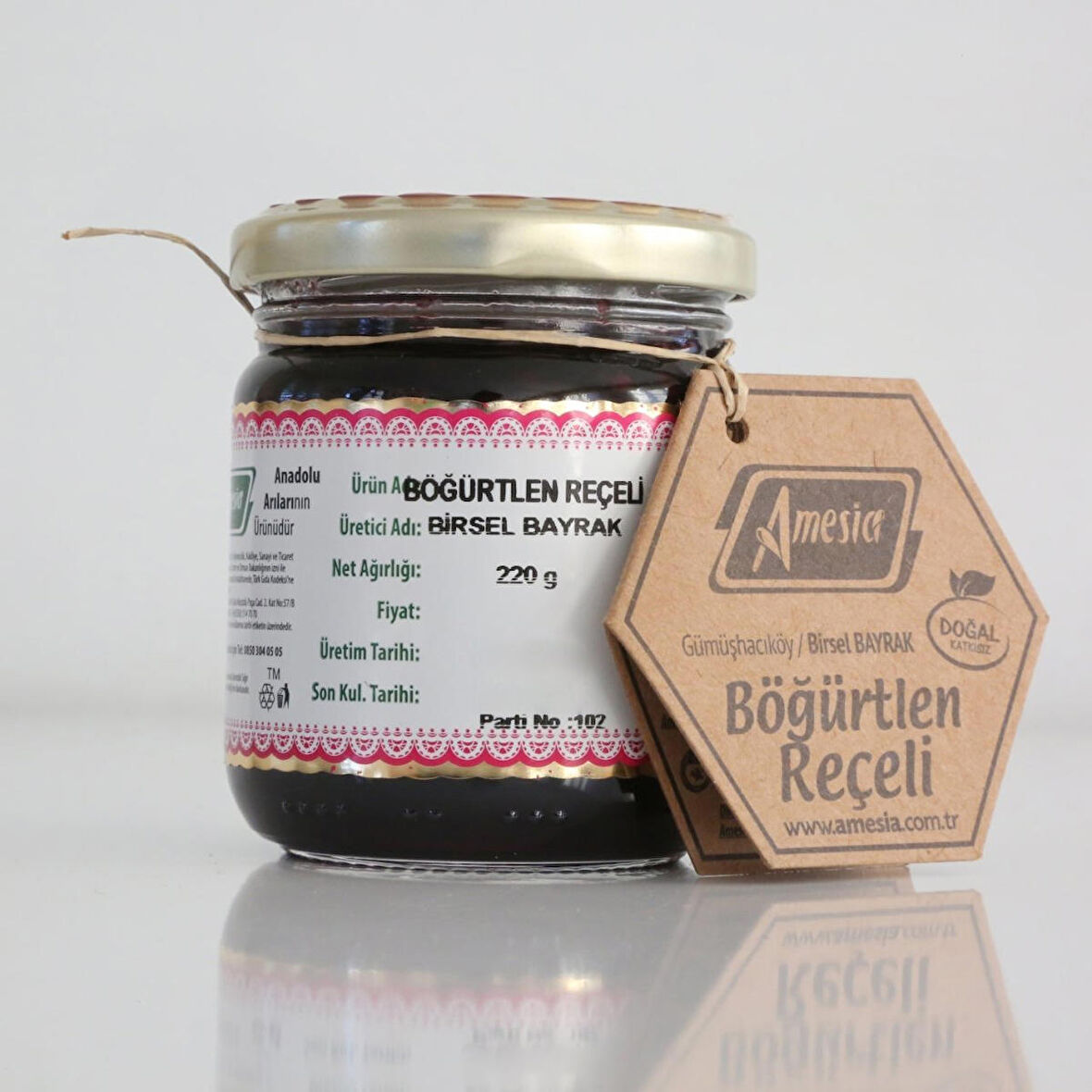 BÖĞÜRTLEN REÇELİ 220 G.