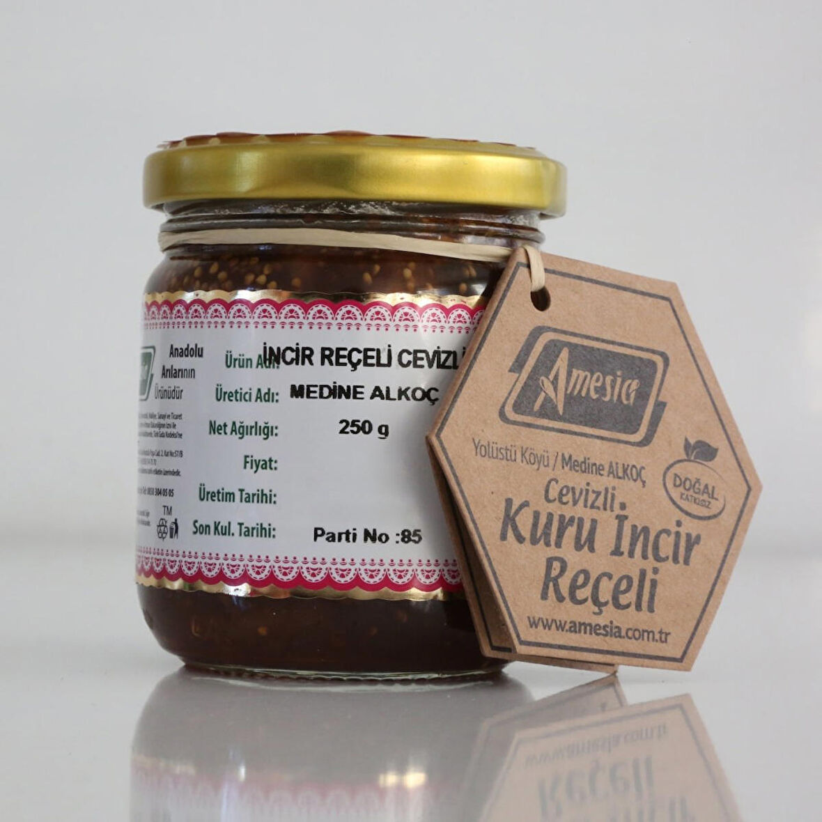 CEVİZLİ İNCİR REÇELİ 250 G.