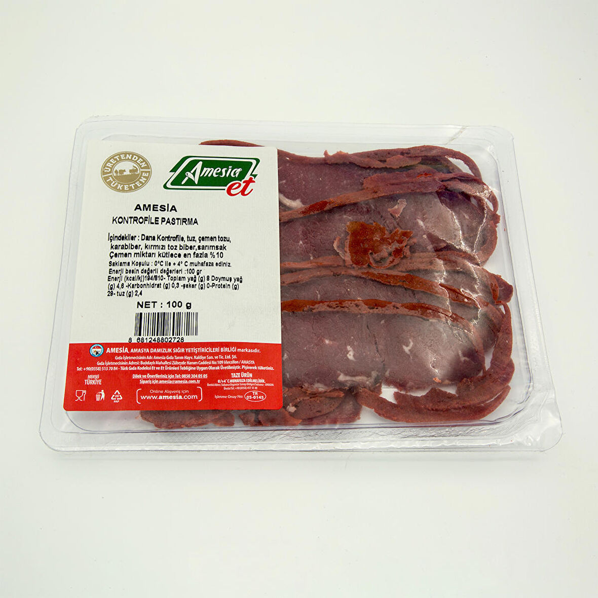 KONTRFİLE PASTIRMA 100 G.