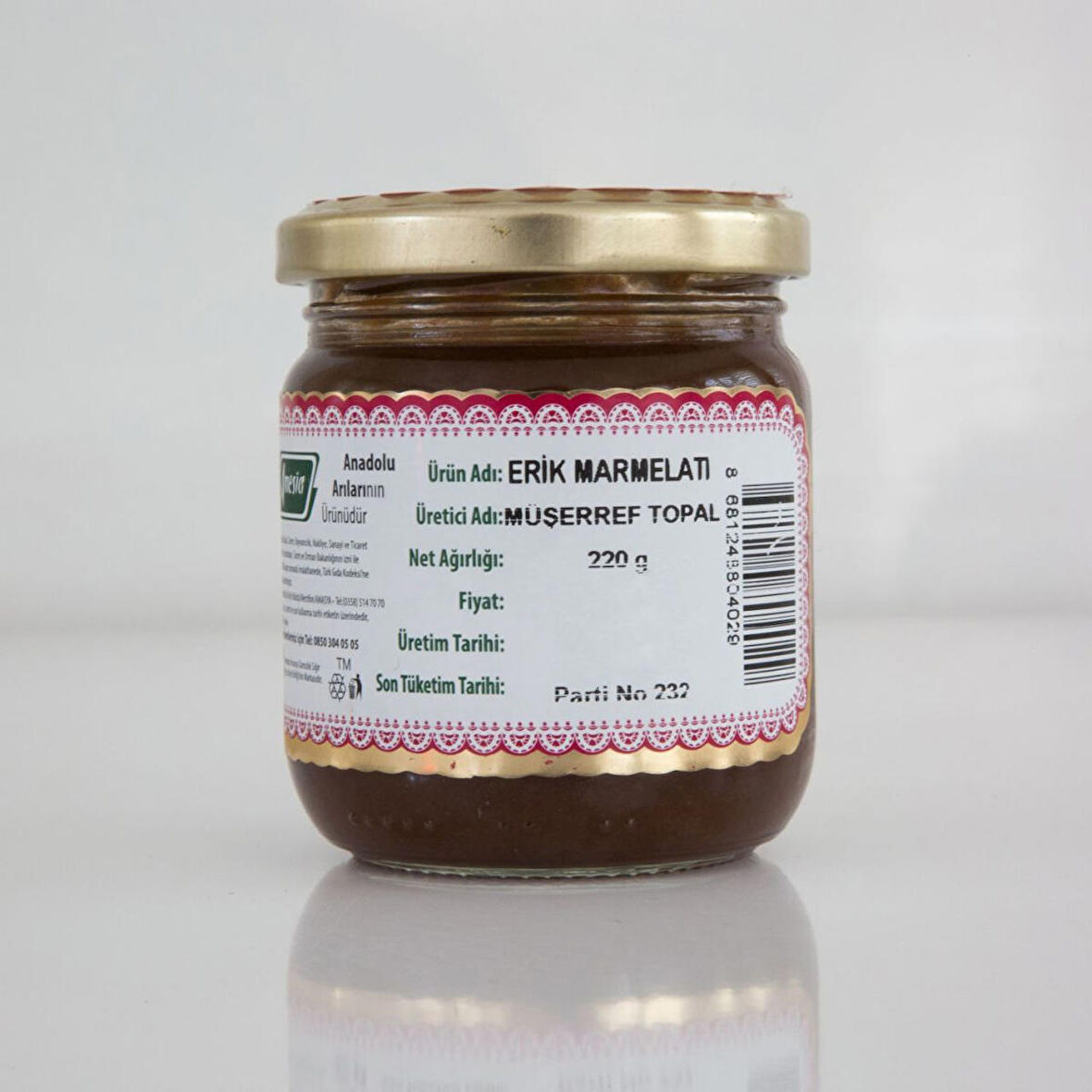 ERİK MARMELATI 220 G.