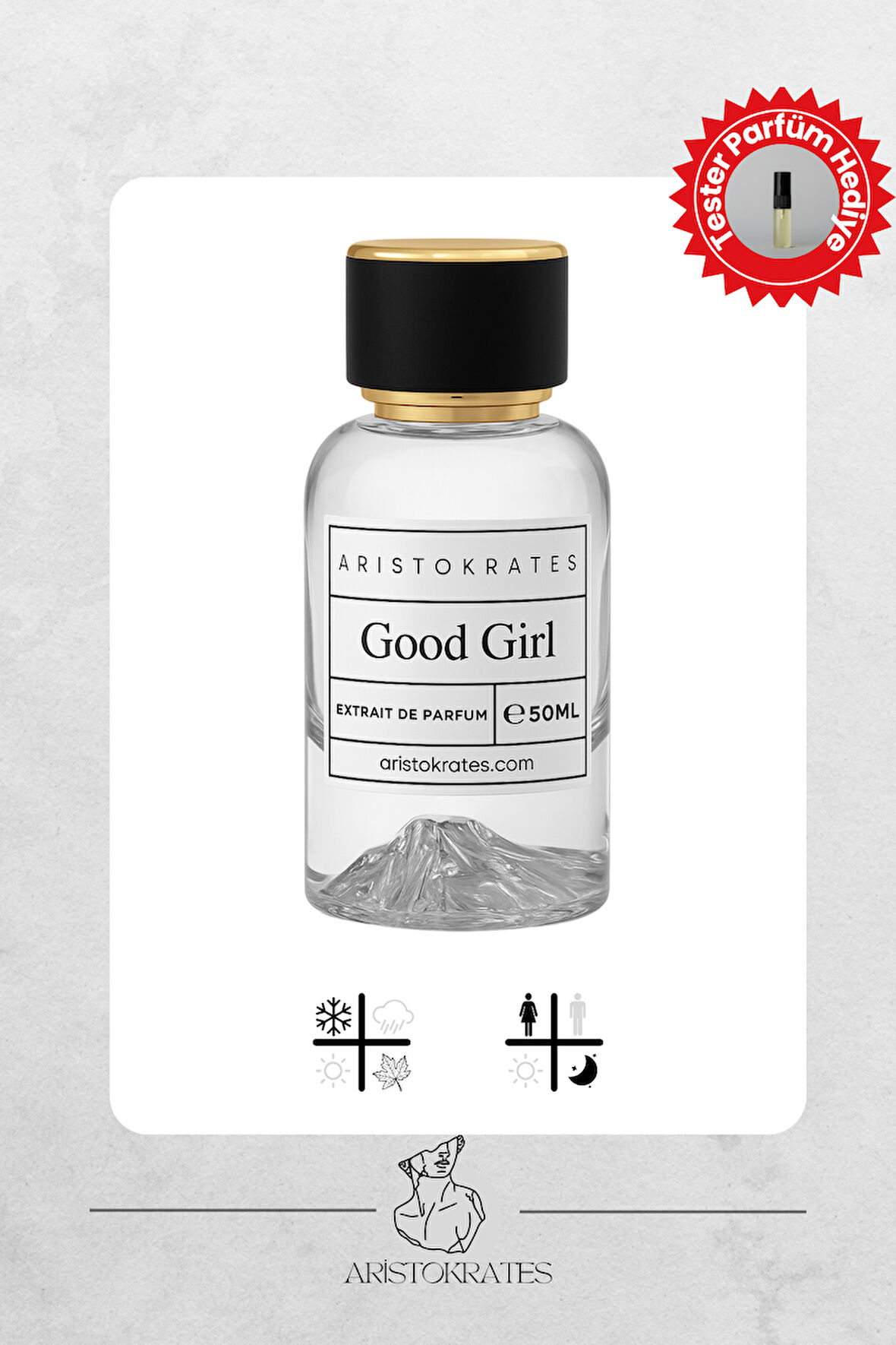 Good Girl (K111) Extrait Kadın Parfümü - Çiçeksi Amber ve Tatlı Çekim