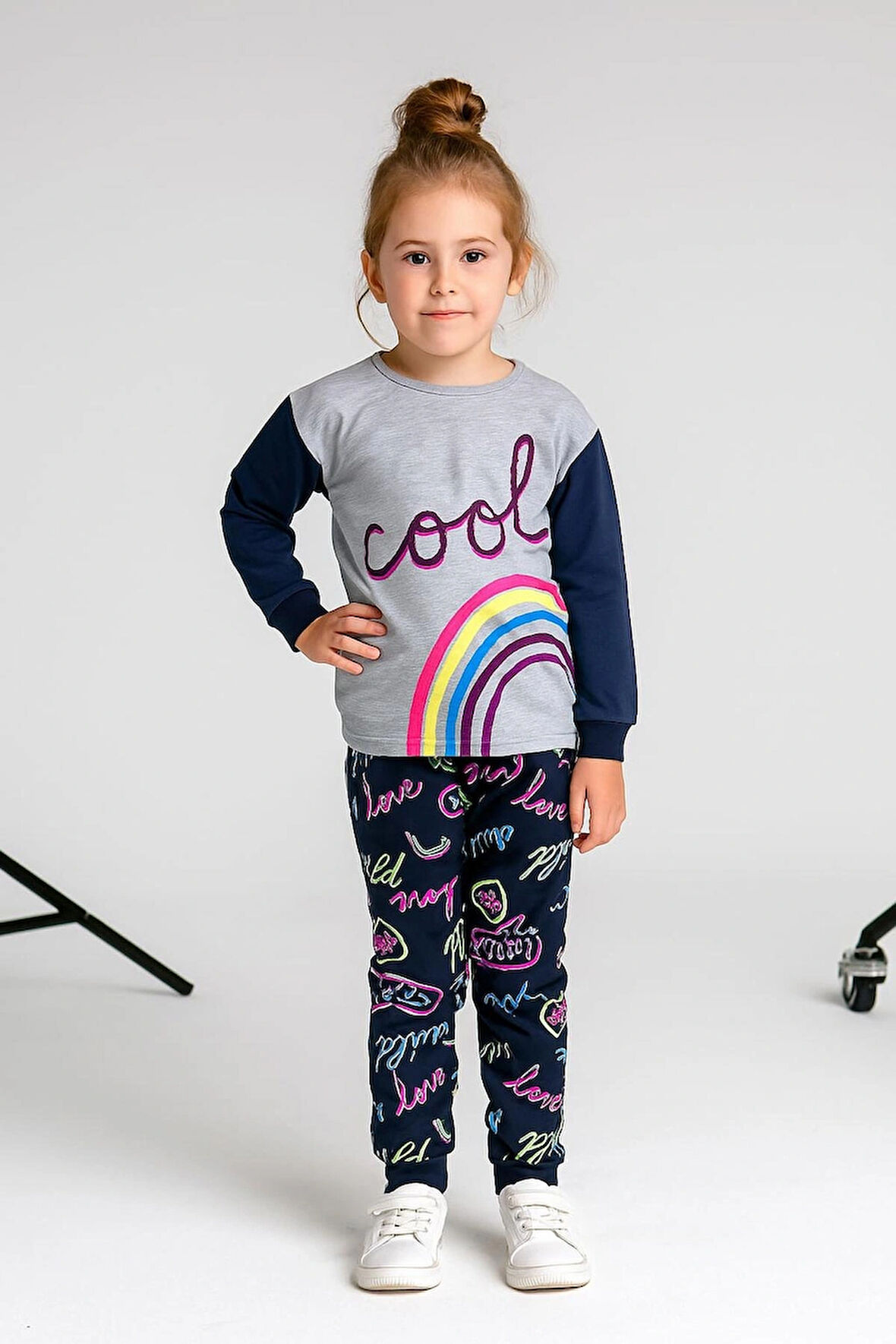 ROLY POLY RP1975-2 KIZ ÇOCUK PİJAMA TAKIMI