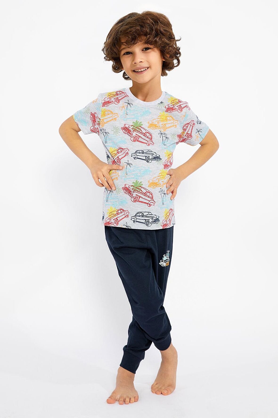 Rolypoly Enjoy Summer Grimelanj Erkek Çocuk Pijama Takımı