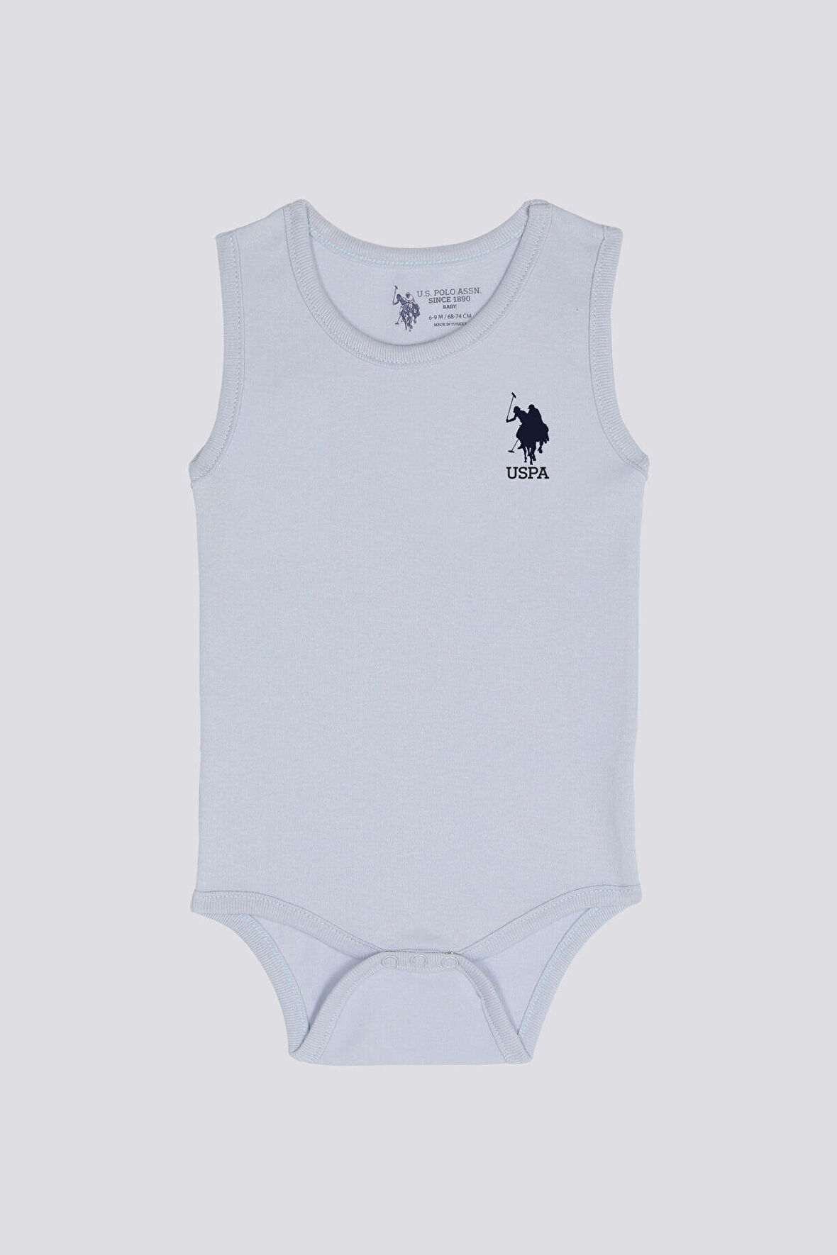 U.S. Polo Assn Happiness Mavi Bebek Body Zıbın
