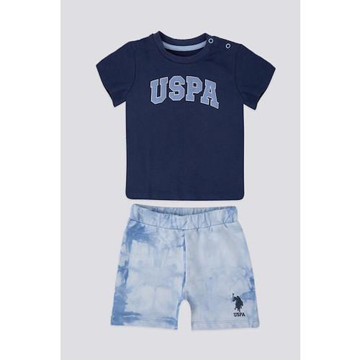 ERKEK BEBEK 2'Lİ KISA KOL T-SHIRT TAKIM