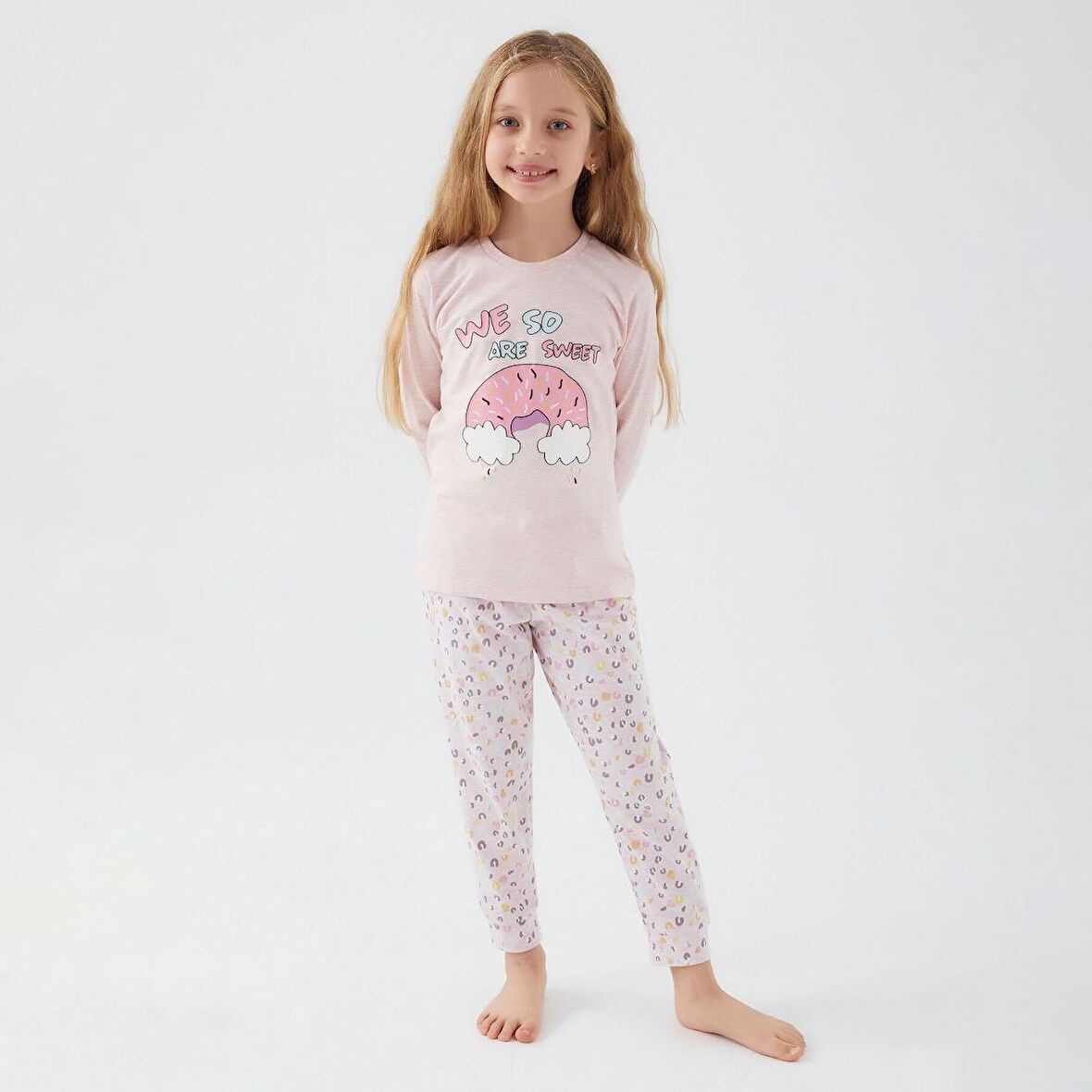 Roly Poly Kız Çocuk Pijama Takımı RP3098