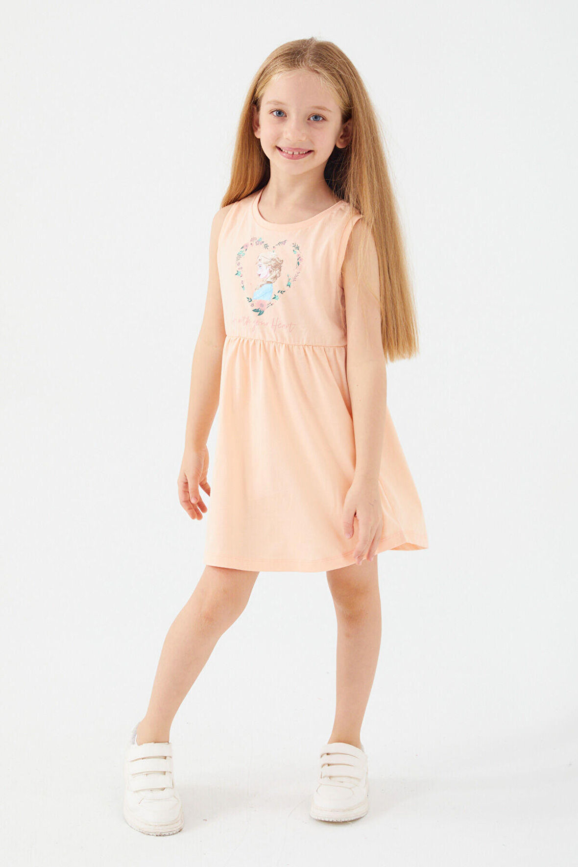 Frozen Go With Your Heart Somon Kız Çocuk Gecelik