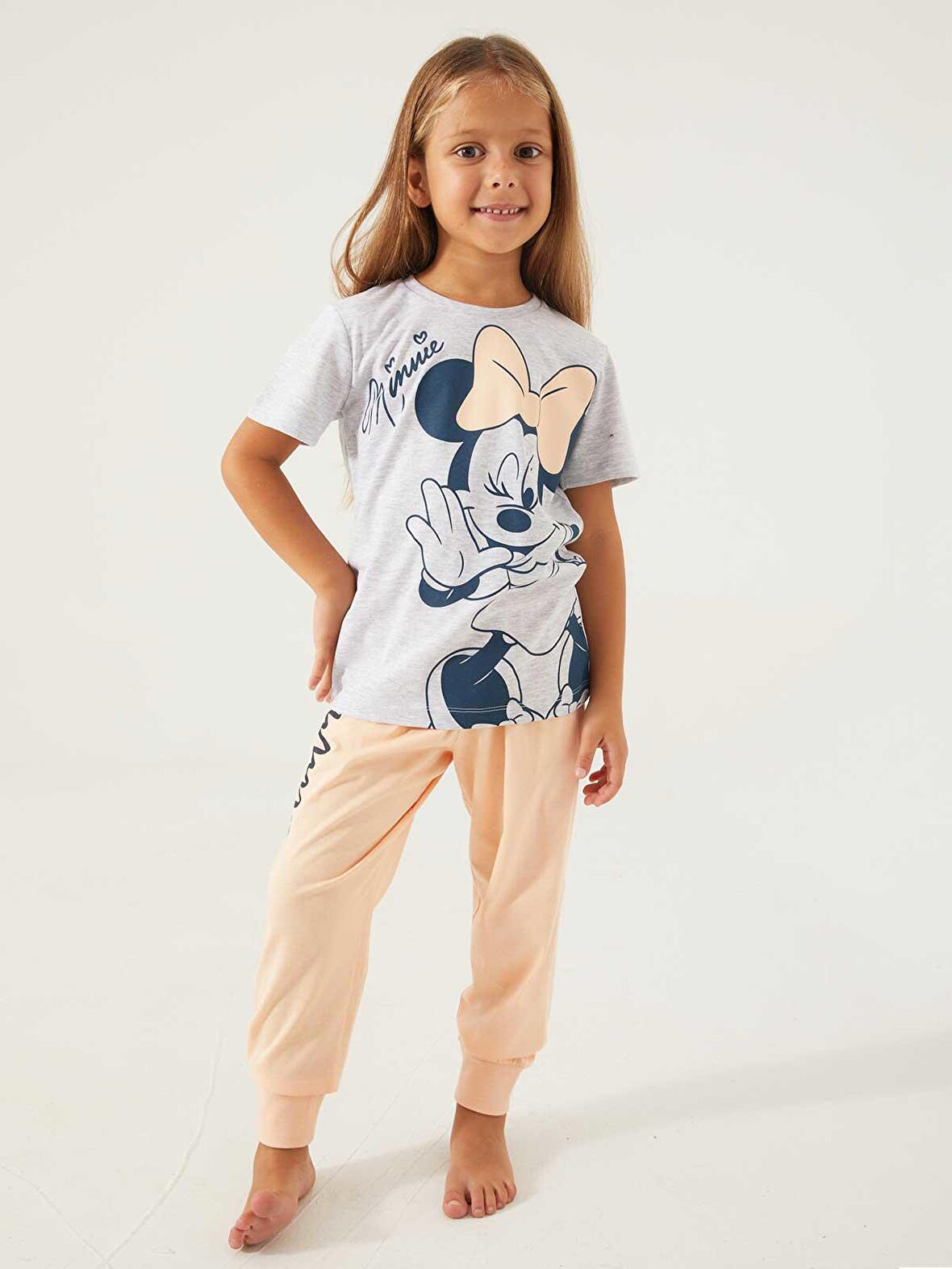 Minnie Mouse Kız Çocuk Takım 9-14 Yaş Karmelanj