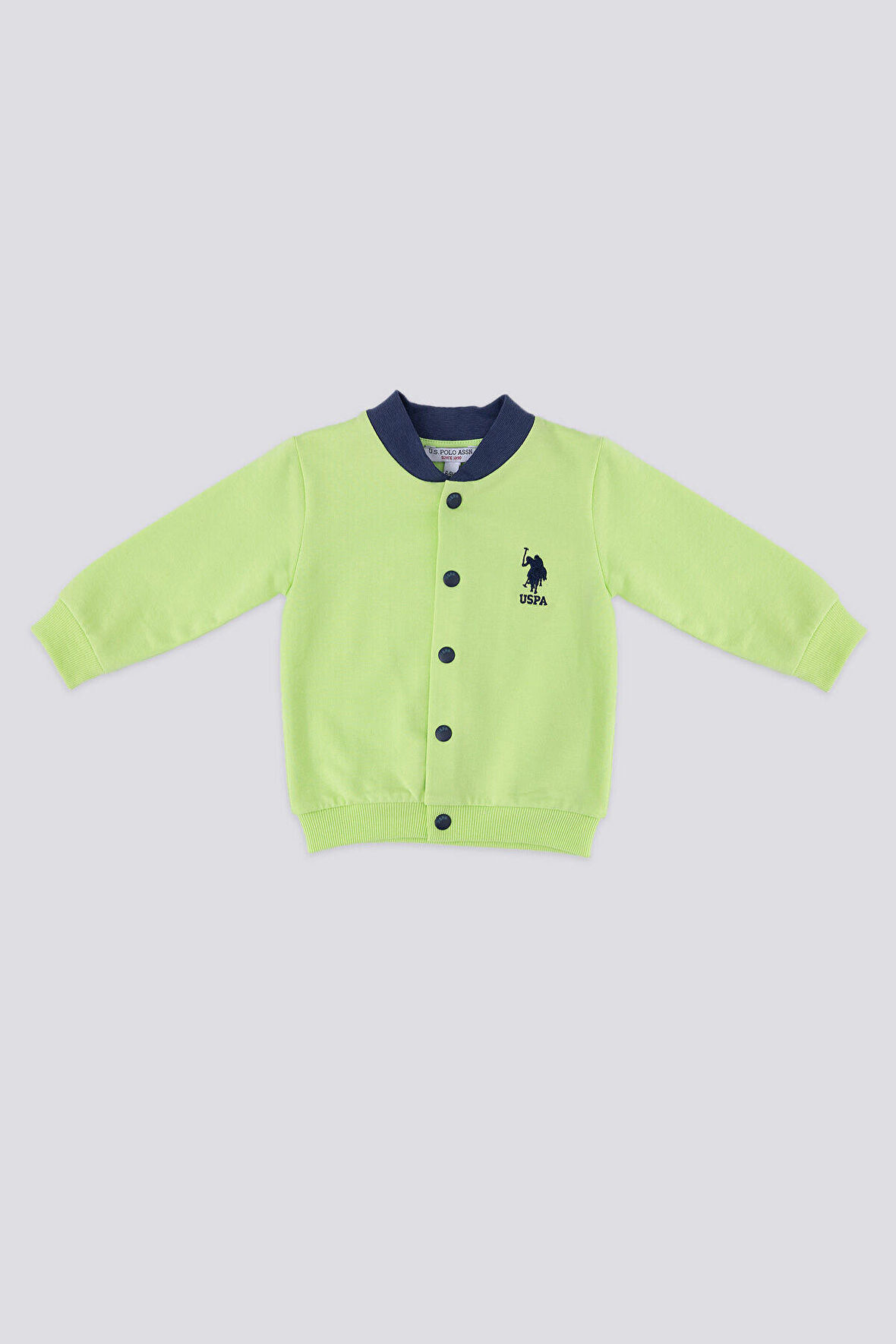 U.S. Polo Assn Magnificent Yeşil Bebek Hırka