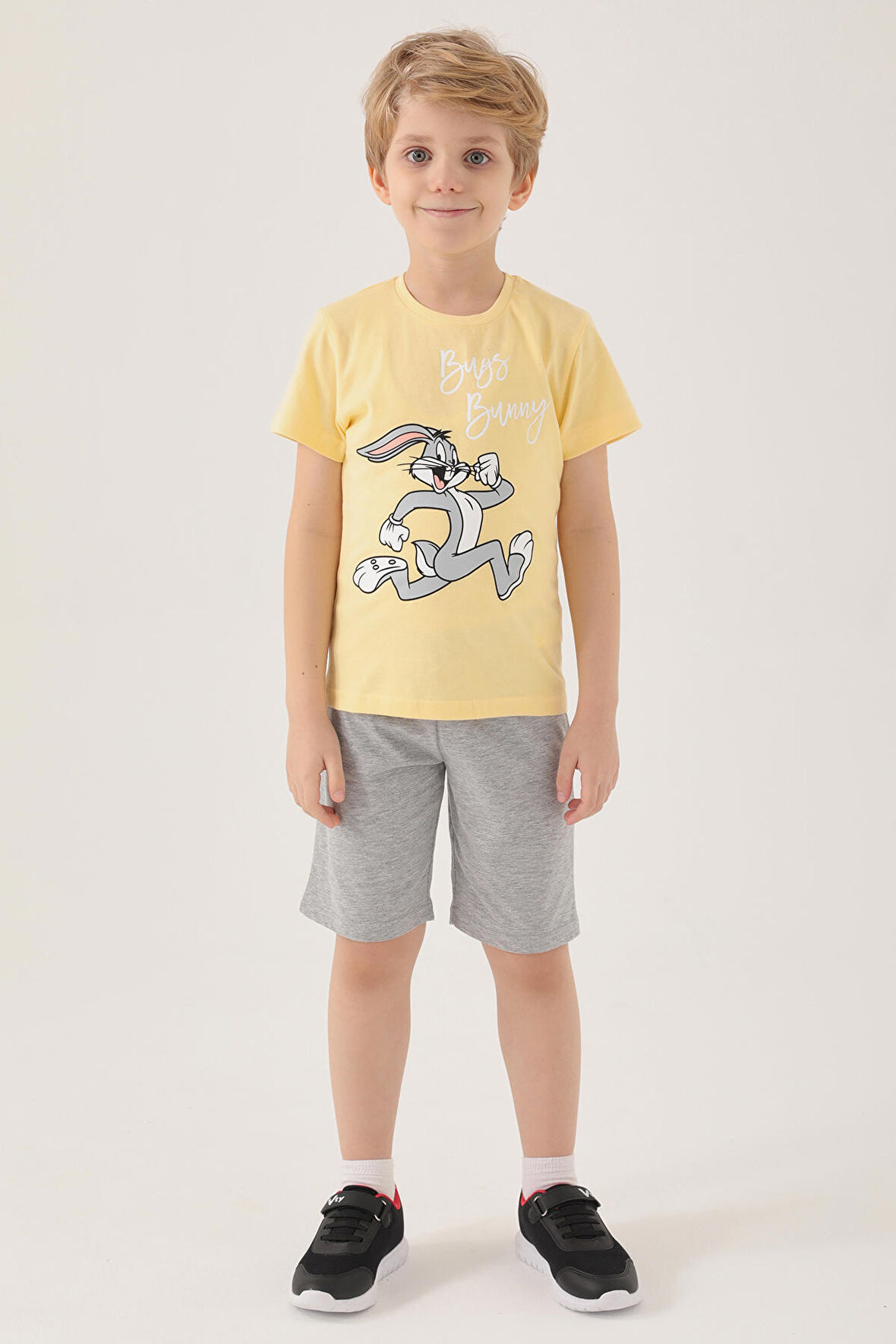 Looney Tunes L1582-2 Erkek Çocuk T-Shirt Puding