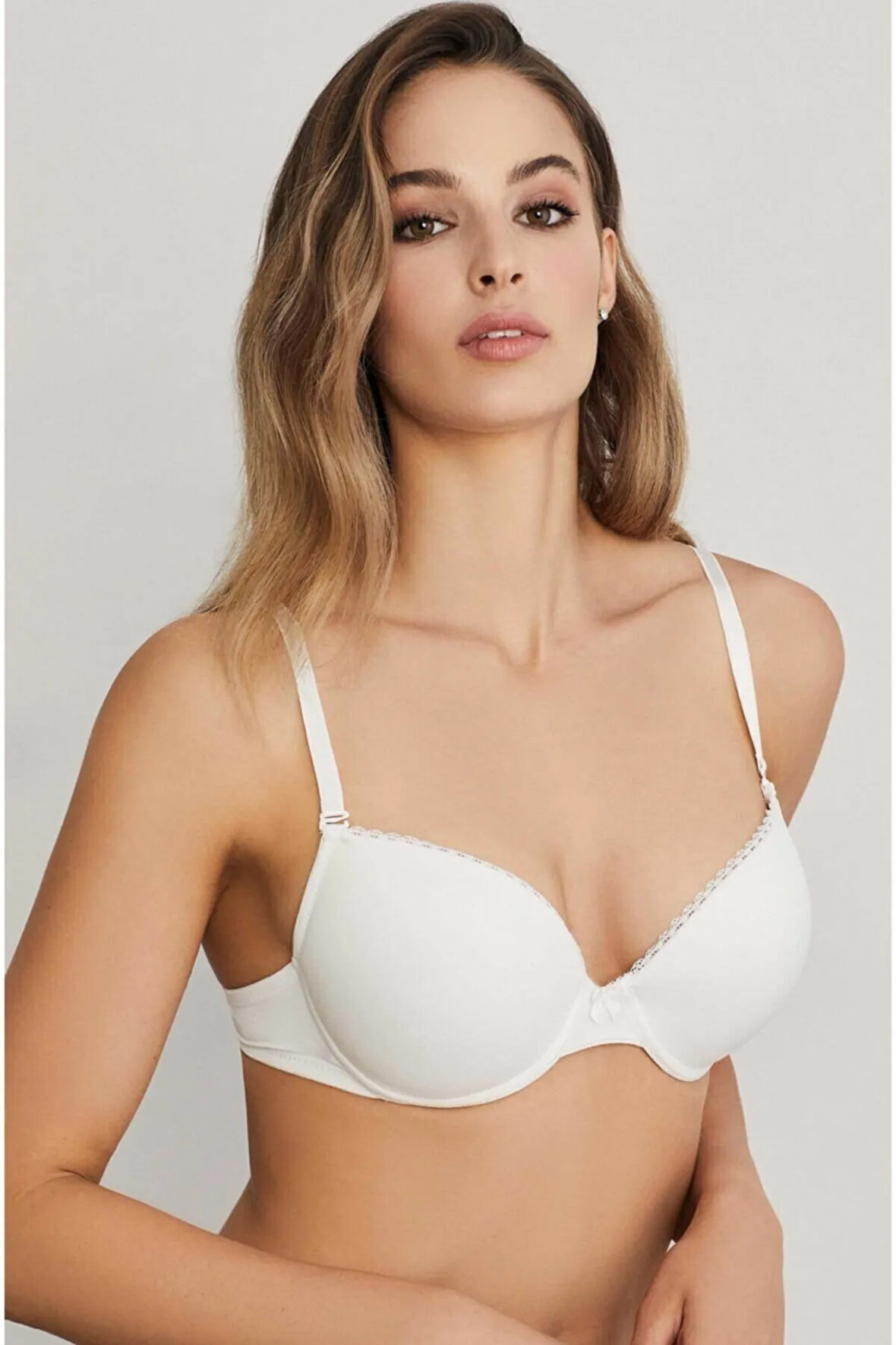 Violet Ekru Badem Boş Cup (desteksiz) Sütyen-120