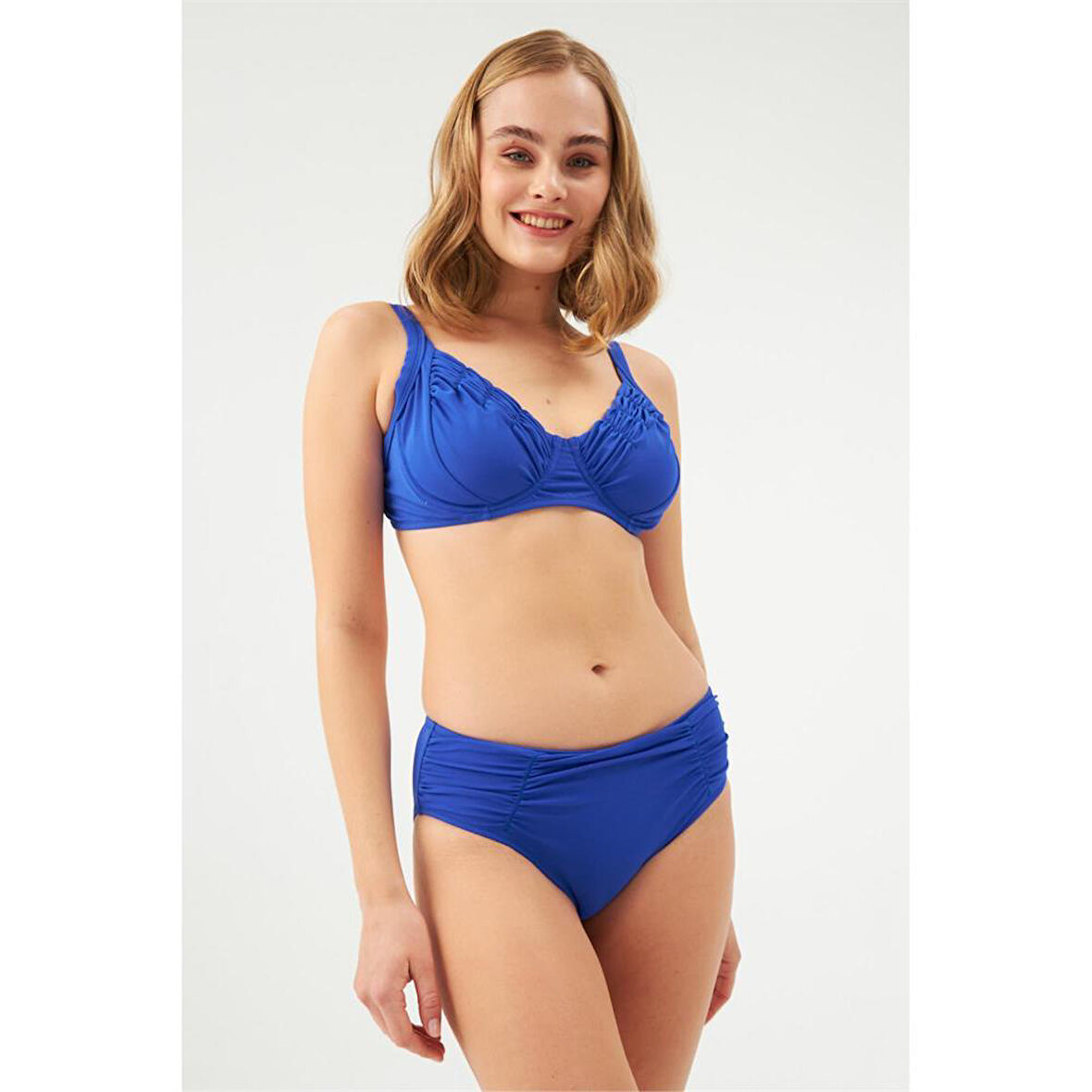 Eros 1094 Mavi Yüzücü Bikini Takımı 