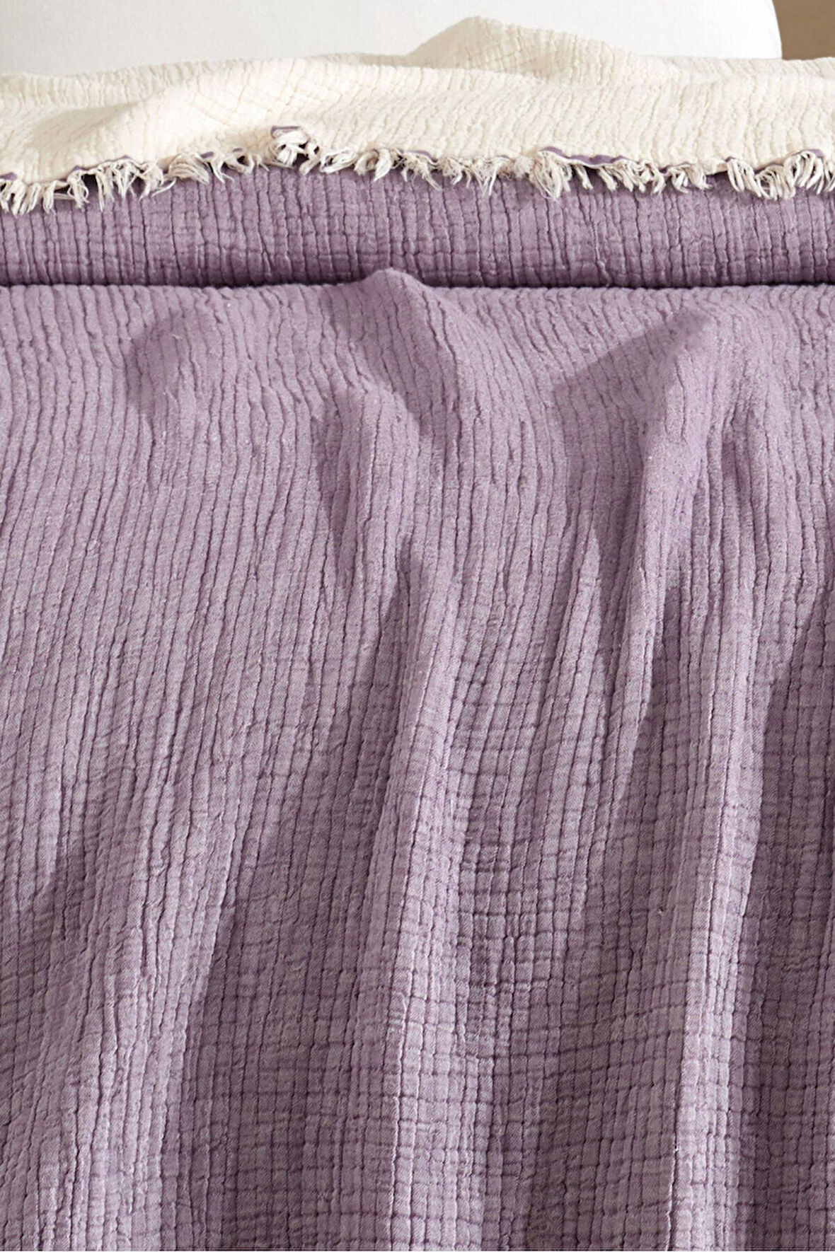 Varol Tek Kişilik 5 Katlı %100 Pamuk Müslin Yatak Örtüsü 