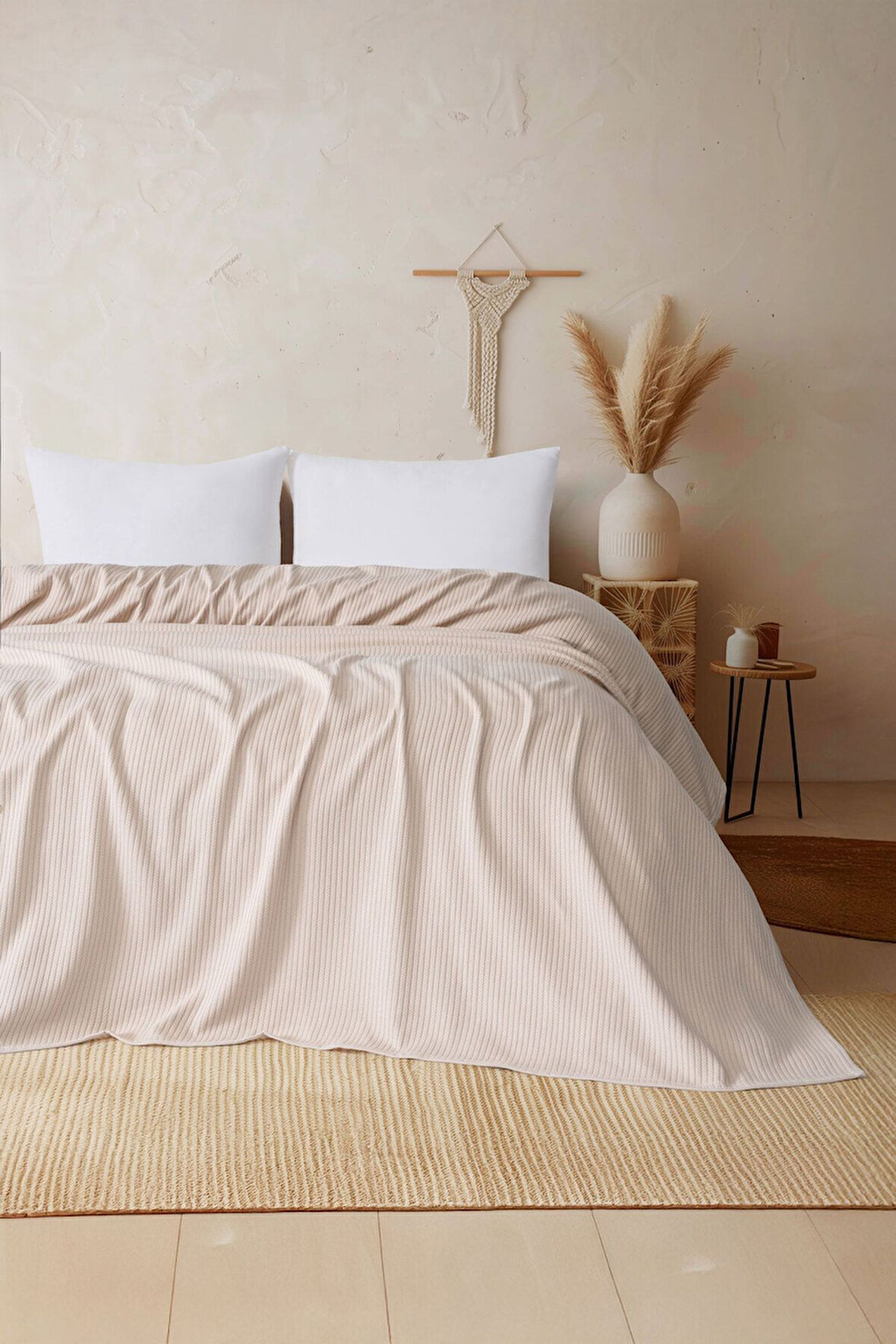 Varol %100 Pamuk Örgü Pike | 220x240 cm | 1. Sınıf Kalite | 7 Renk Seçeneği