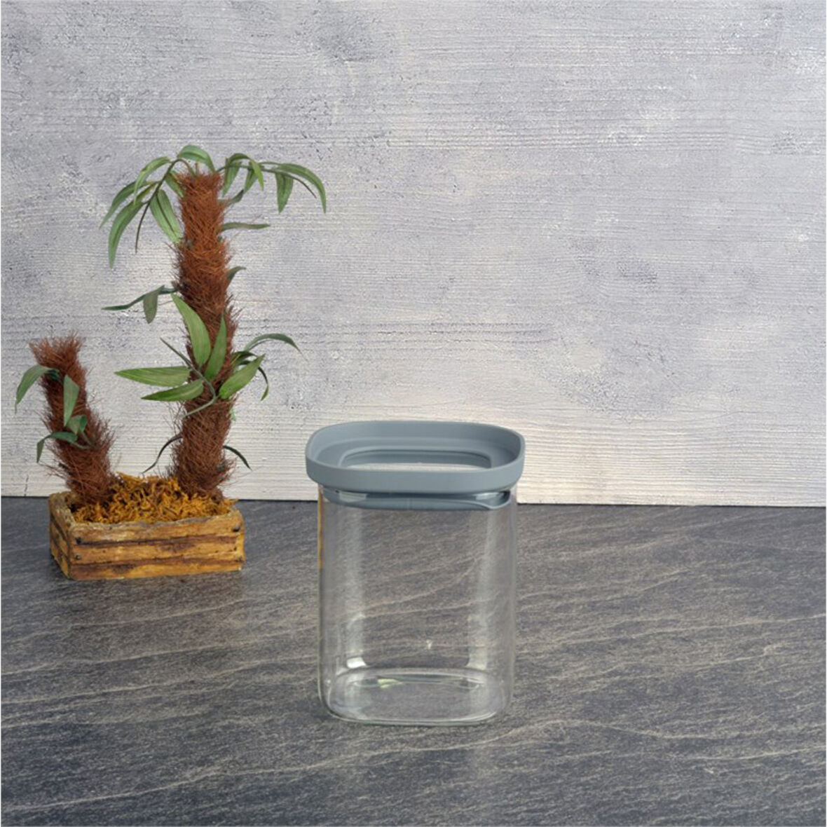 Tohana Silikon Cam Kapaklı Kavanoz 900 ml