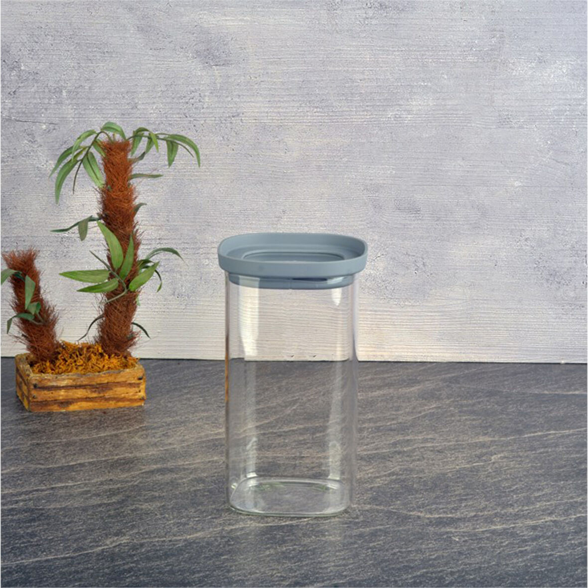 Tohana Silikon Cam Kapaklı Kavanoz 1500 ml