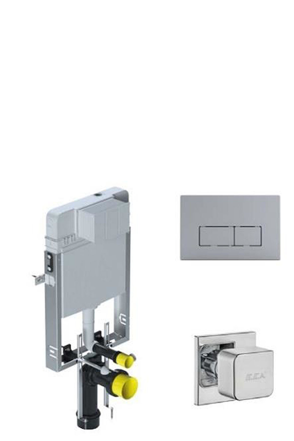 ECA SEREL SMOOTH GÖMME REZERVUAR 3LÜ SET T020111BK5824 (T020111+P58+024)