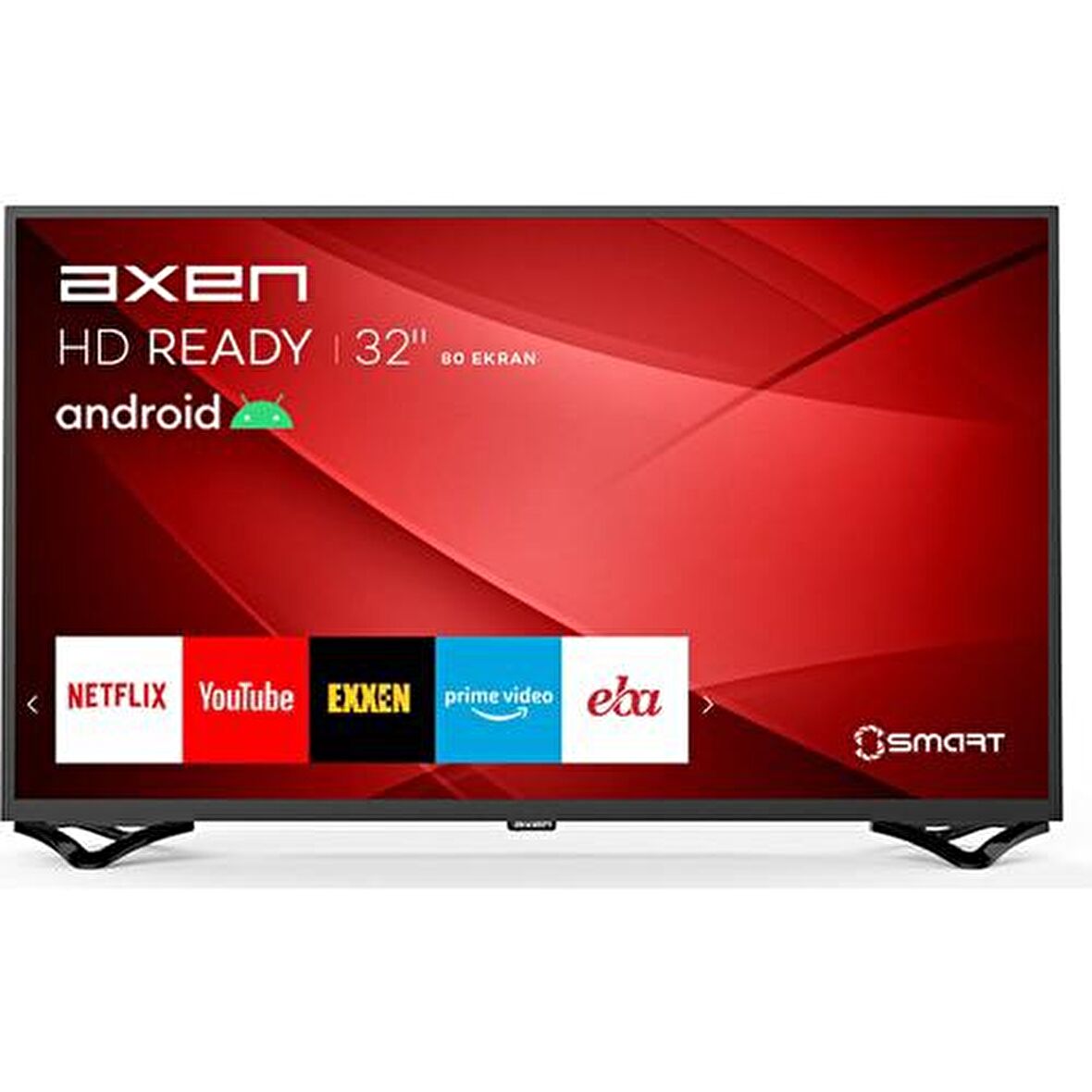 Axen AX32DAB13 32'' 82 Ekran Uydu Alıcılı Android Smart HD LED TV