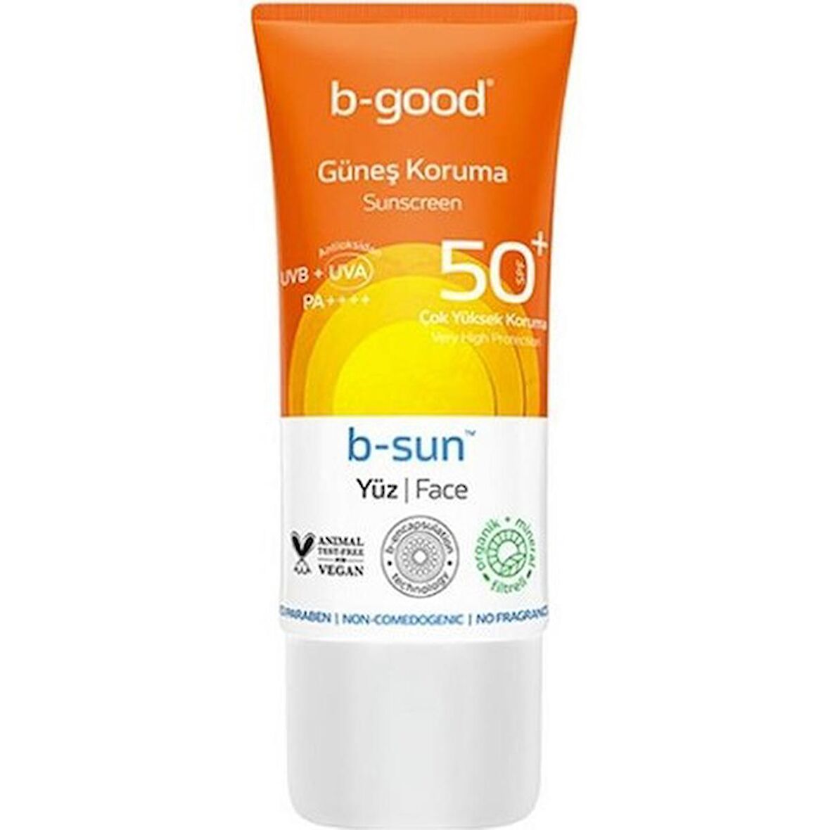 B-Good Yetişkin Yüz Güneş Koruma SPF50+ 50ml