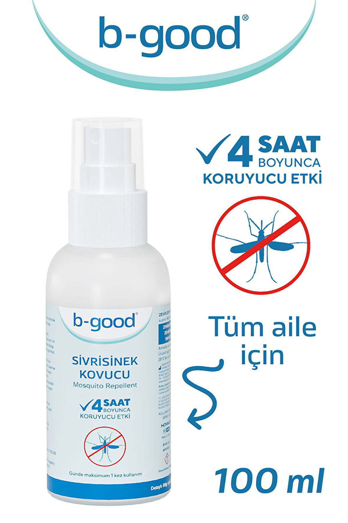 B-GOOD SİVRİSİNEK KOVUCU LOSYON 100 ML