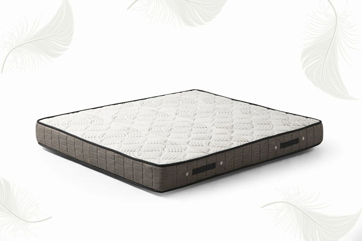 Vitalia Full Ortopedik Yatak - Açık Gri 160x200