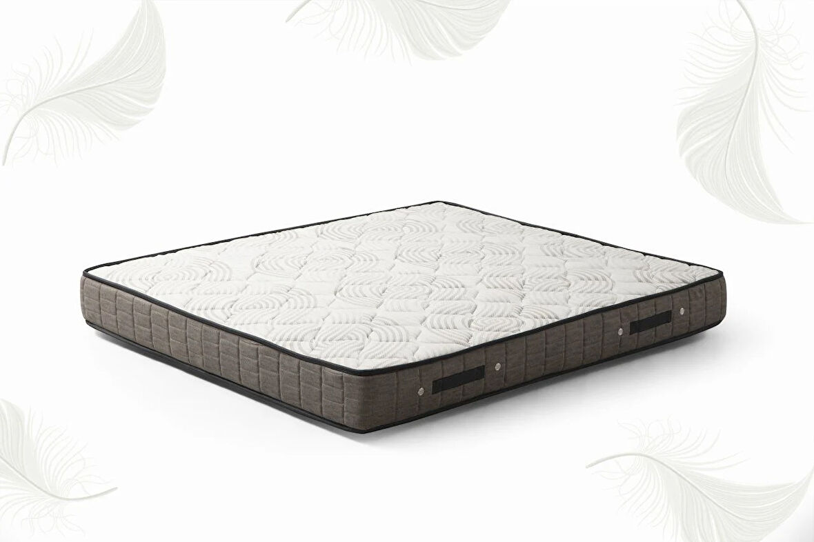 Vitalia Full Ortopedik Yatak - Açık Gri 90x190