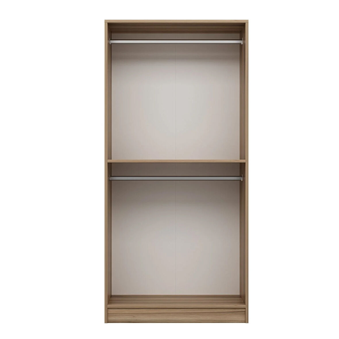 Minar Kale 90cm Giyinme Dolabı Dore Ceviz - 190CM