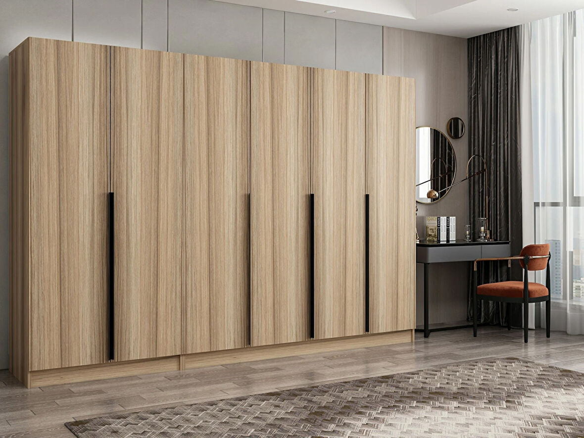 Kale Plus 6 Kapaklı 2Ç Dolap Dore Plus Dore 210CM