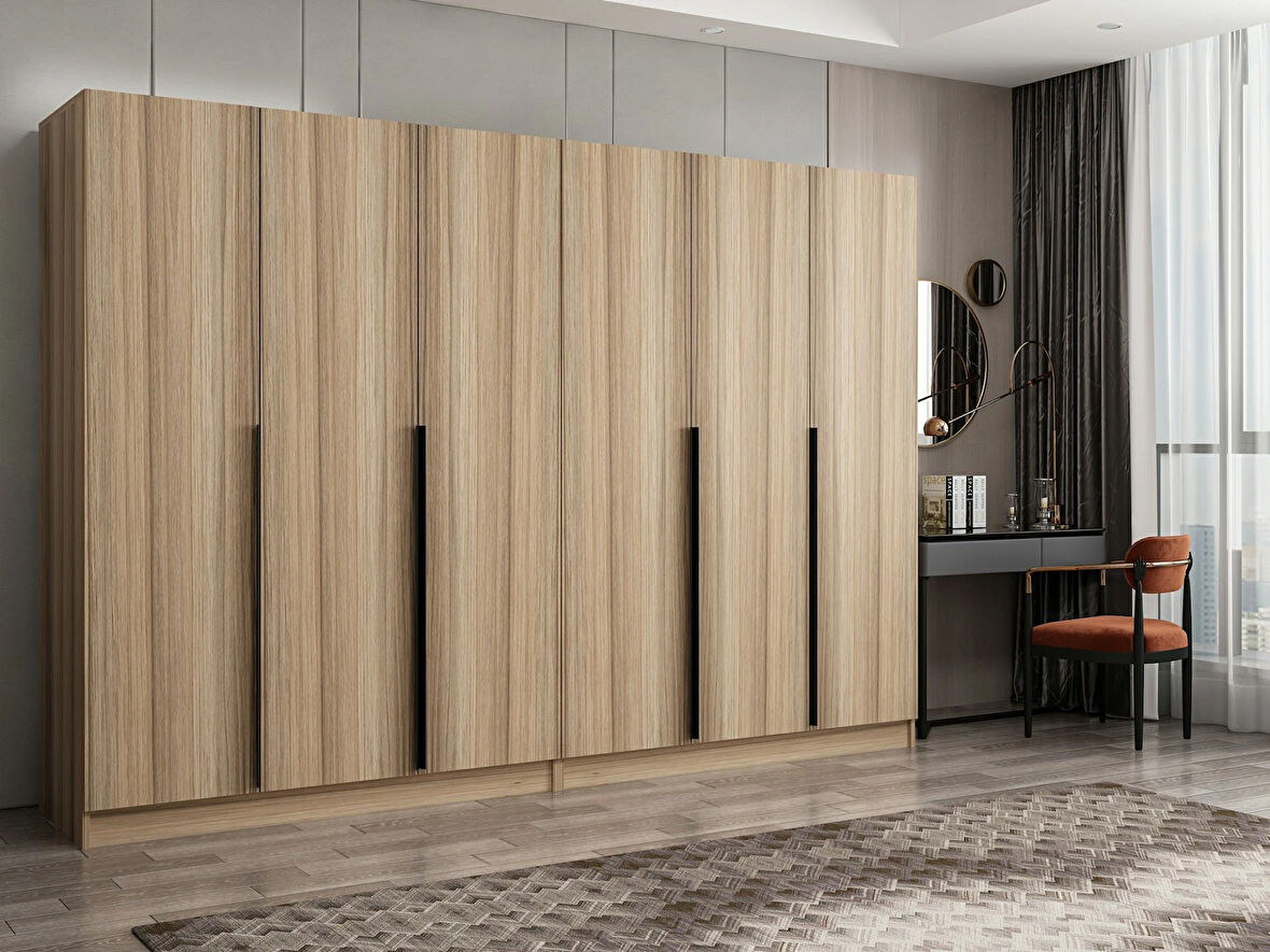 Kale Plus 6 Kapaklı 4Ç Dolap Dore Plus Dore 210CM