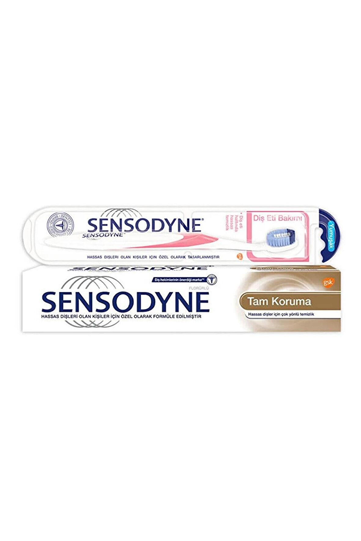 Sensodyne Diş Macunu + Diş Fırçası Hediyeli 75ml