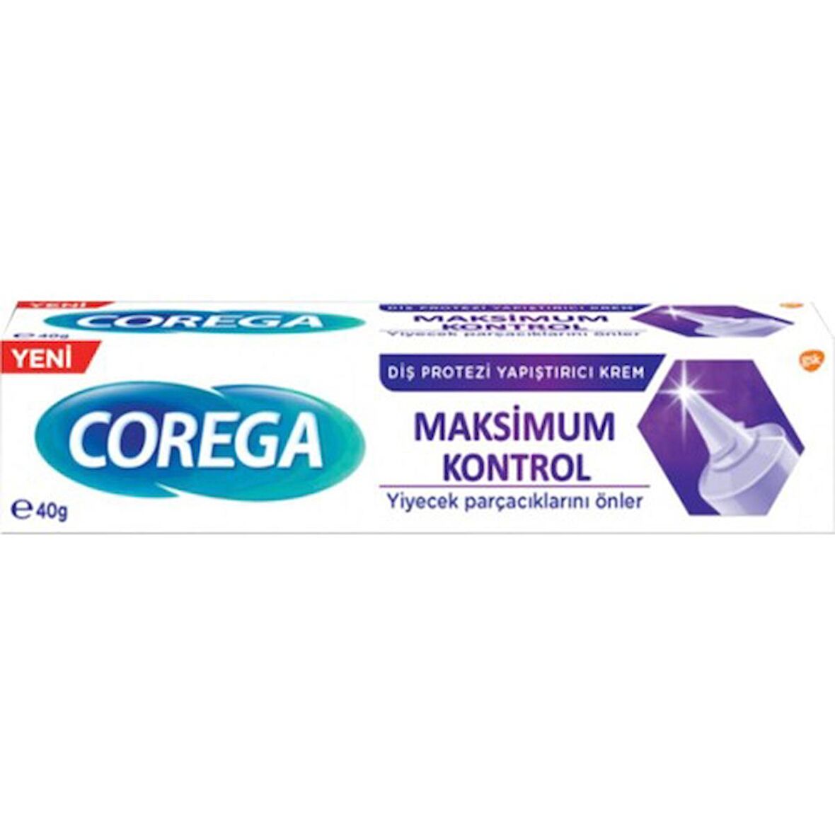 Corega Maximum Kontrol Diş Protezi Yapıştırıcı Krem 40 gr
