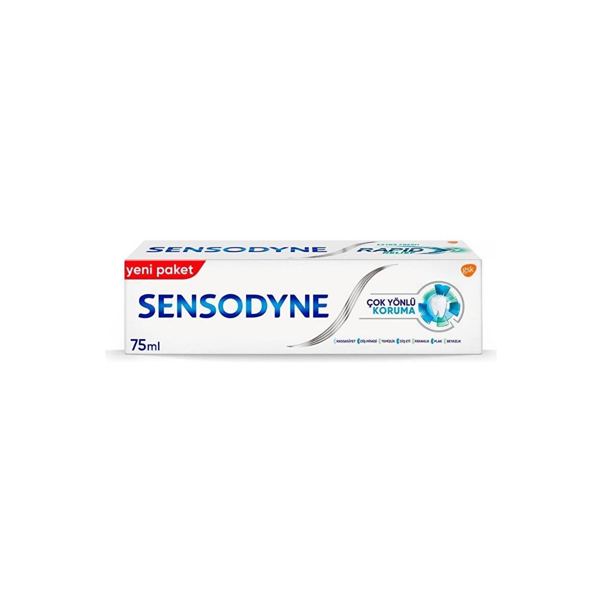 Sensodyne Nane Aromalı Çok Yönlü Koruma Diş Macunu 75 ml 