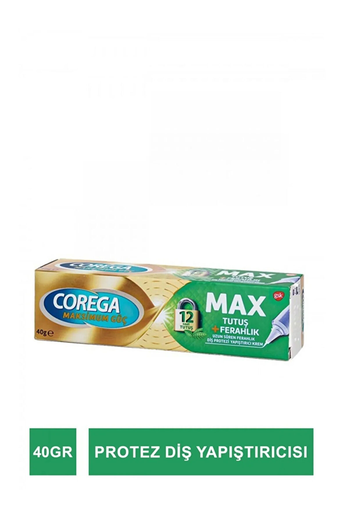 Max Tutuş Ferahlık Diş Protezi Yapıştırıcı 40 G