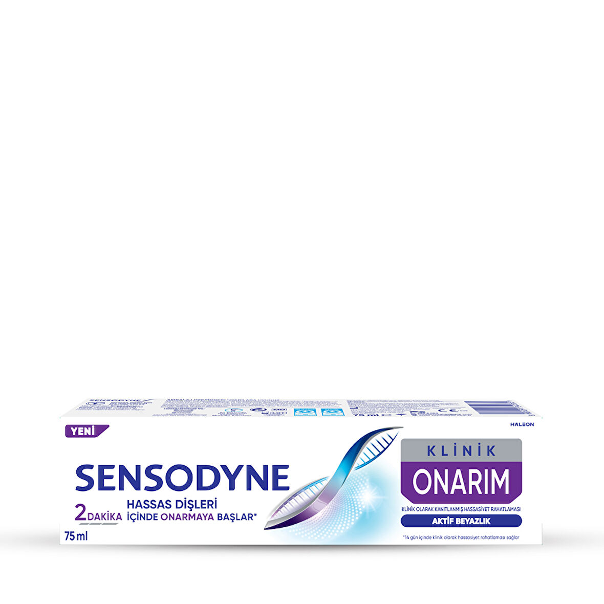 Sensodyne Klinik Onarım Aktif Beyazlık Diş Macunu 75 Ml