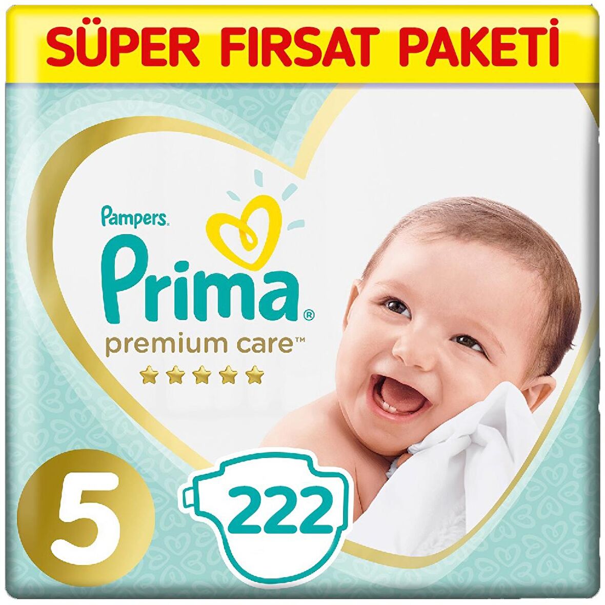 Prima Premium Care 5 Numara Junior 3x74'lü Bel Bantlı Bez