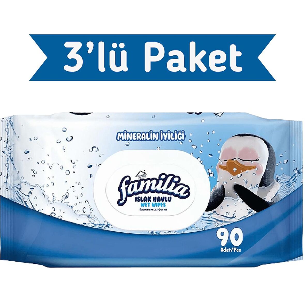 Familia Mineralin İyiliği Islak Havlu Mendil 90x3 270 Yaprak